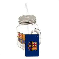 FC Barcelona Mason Jar